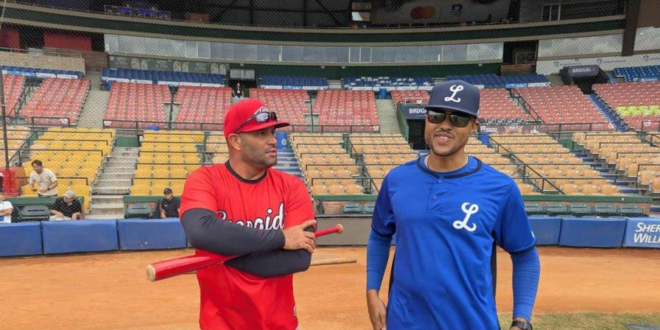 Dos dirigentes jóvenes como Albert Pujols y Gilbert Gómez se topan en la final. (CARLOS SÁNCHEZ G.)